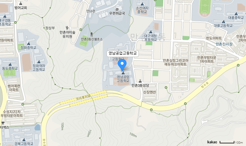 학교 찾아오시는 길 지도